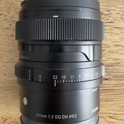 Sigma 24mm F2 DG DN