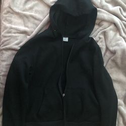 Black Zip Up