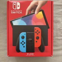 Nintendo Switch OLED +256gb SD Card