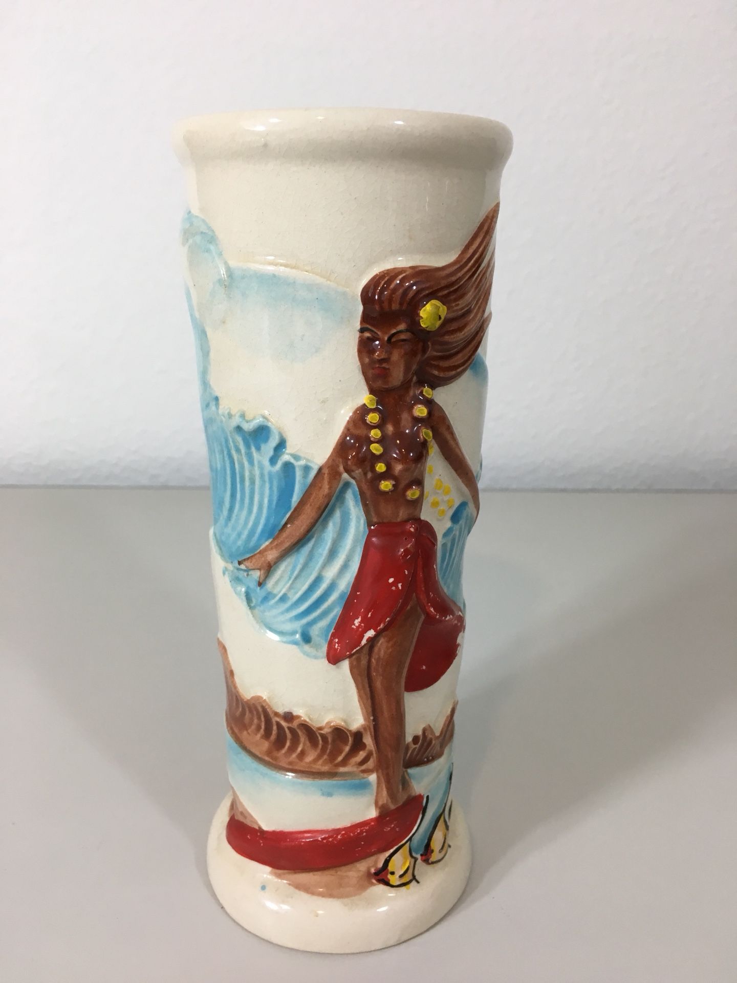 Aku Aku Stardust Casino Surfer Girl Tiki Mug Vintage Las Vegas
