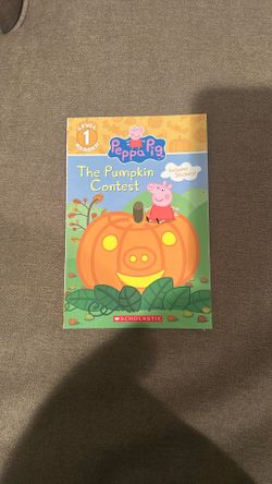 Children’s Book Peppa Pig, The Pumpkin Contest