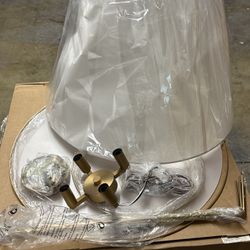 Large Modern Light Fixture with Shade – New (#SB11)