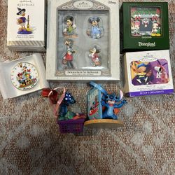 Hallmark Disney Ornaments Vintage And New
