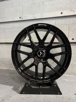 22 Inches Gloss Black Wheels G63 Style Will Fit  G Wagon