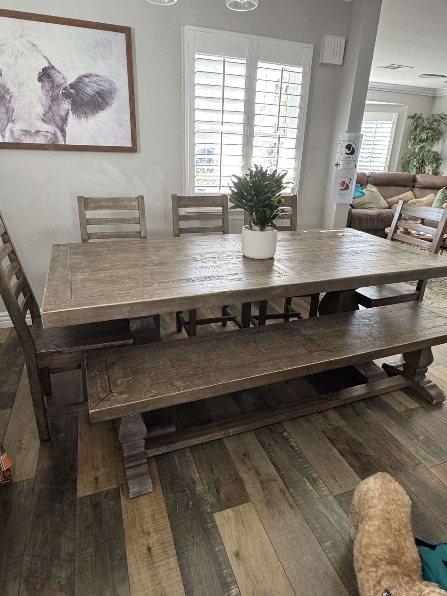 Dining Room Table And Chairs