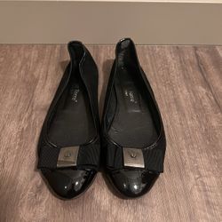 Alberto La Torre, black flats, 37 eu size/ 6.5 us size