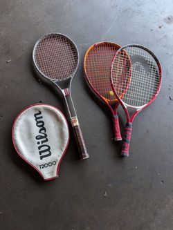 Tennis rackets