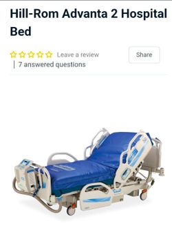 hill rom advanta 2 hospital bed
