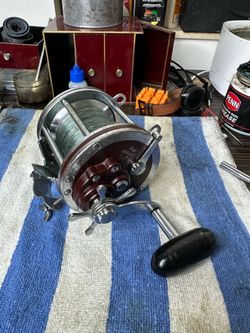 SERVICED Penn 6/0 114H reel