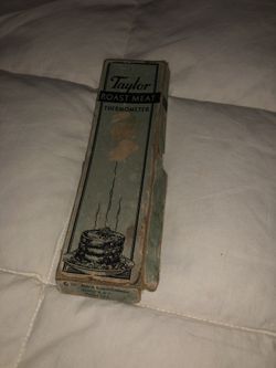 1930s Taylor Roast Meat Thermometer 