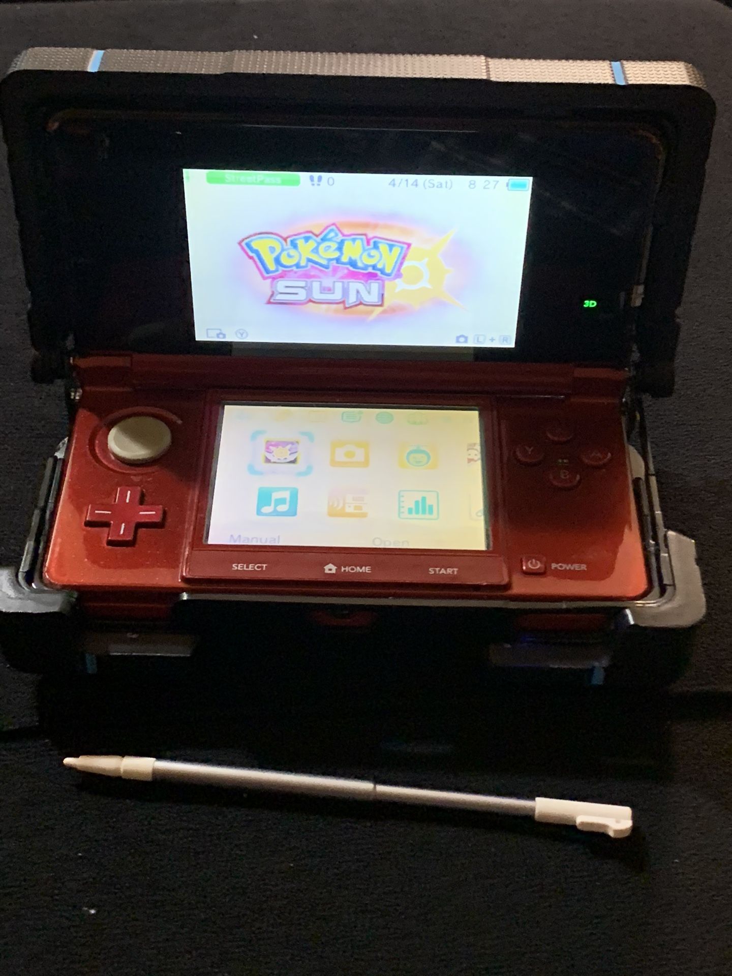 Ruby Red NINTENDO 3DS