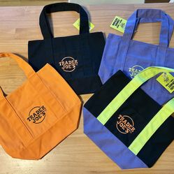 Trader Joe’s Trick Or Treat Canvas Tote Bags
