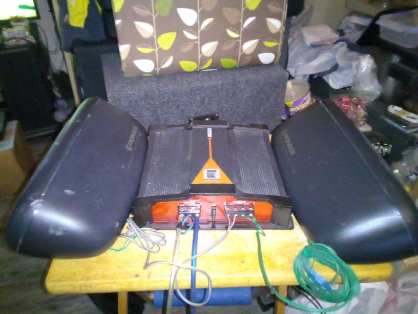 Pioneer Bass Reflex Ways Speaker System TS X200