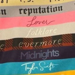 Taylor Swift Song Album Inspired Cross Body / Waist Bag Fanny Pack Nylon Purse   For the Swifty Lover   in good condition