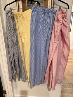 Striped Lounge Pants - Size Small