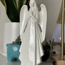White Angel Statue 