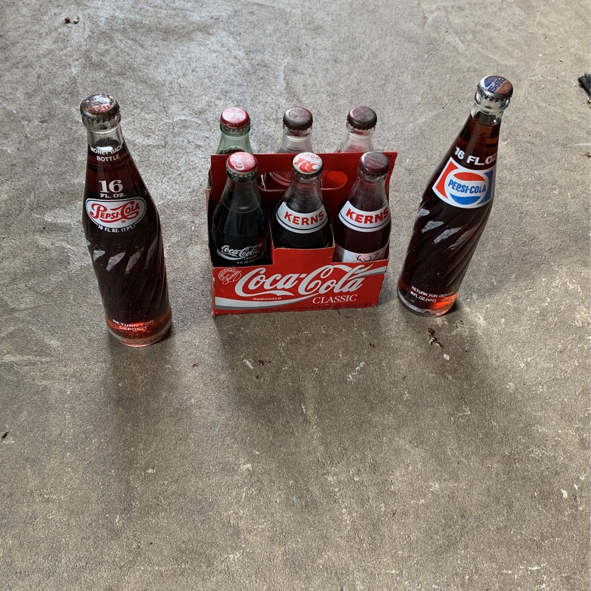 Old Kerns and Coke  Bottles