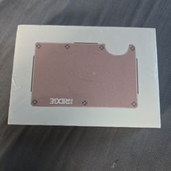 Ridge Wallet Brand New Sealed Aluminum 