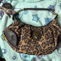 Juicy Couture Leopard romance shoulder bag 