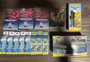 Aquarium supplies, all brand new