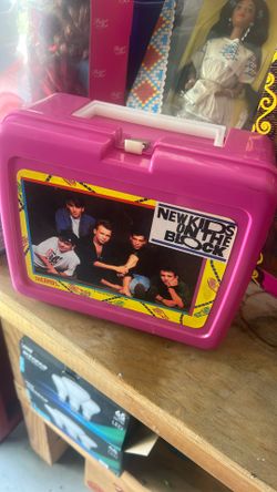 New Kids On The Block Lunch Box And Water bottle