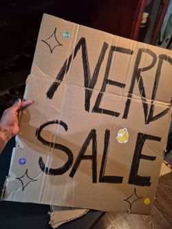Nerd yard sale :D