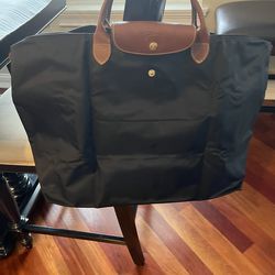 Longchamp Le Pliage  L Travel Tote Bag(NWOT) -Short Handle