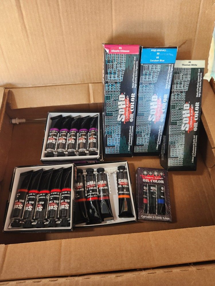 Artist Oil Paint Sets (NEW)