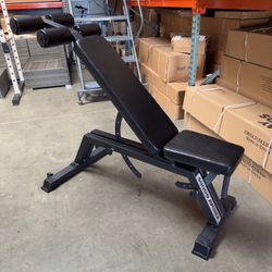 Brand New Adjustable Heavy Duty Commercial Olympic Weight Bench, Home Gym Equipment  **FREE DELIVERY**