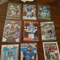 30 Detroit Lions Cards Jahmyr Gibbs Amon-Ra St Brown Aidan Hutchinson Sam LaPorta 