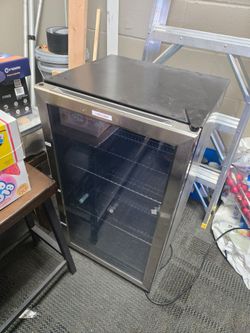 Glass Fridge cooler Refrigerator