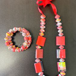 Set de collar y pulsera (necklace and bracelet set)  - NEW