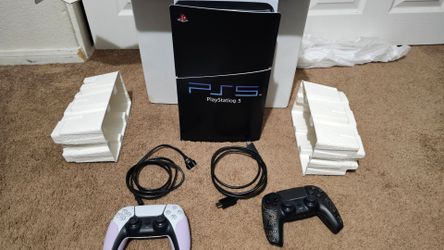 PS5 Slim with PS2 Style Skin Cover