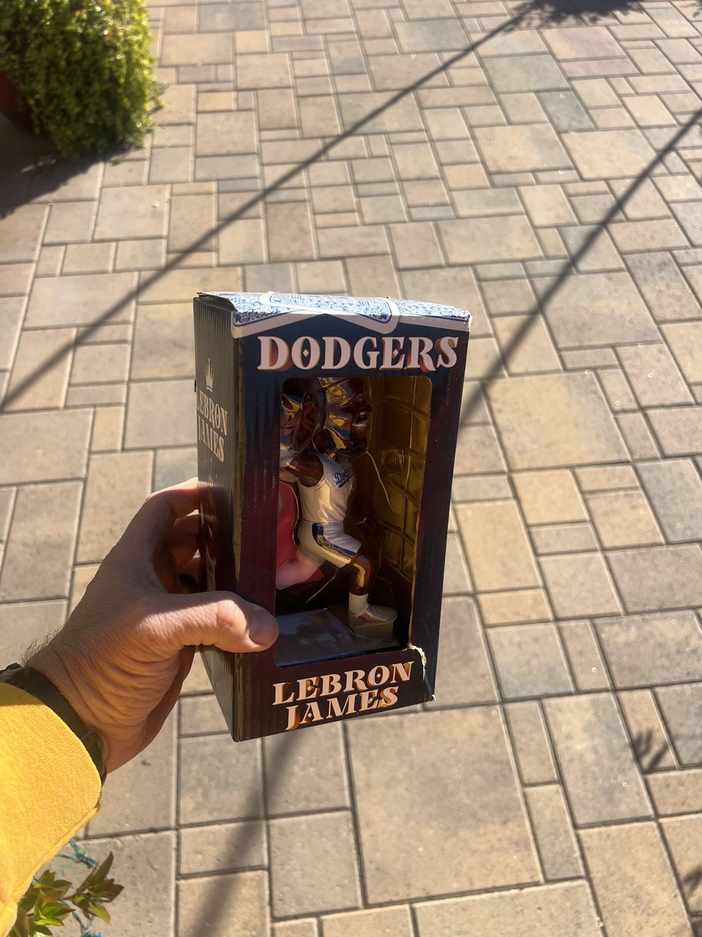LeBron James Lakers/Dodgers Bobble Head