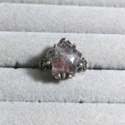 Beautiful Star-shaped Purple Crystal Ring (Adjustable Size)