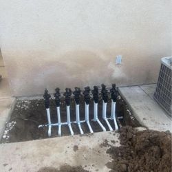 Sprinklers, Valves, Timers, 