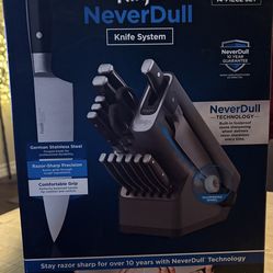 Premium ninja never dull knife system