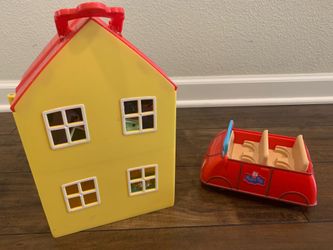 Peppa Pig House + Car