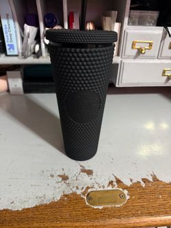 New black 24oz  starbucks cup