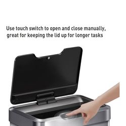 Hands-free Touchless Garbage Cans