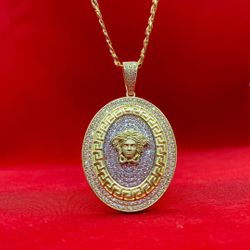 Logo Pendant 14k Solid Gold