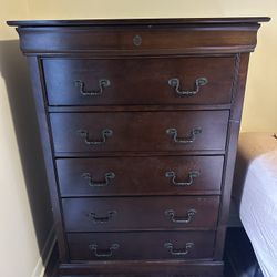 Brown Wooden Dresser