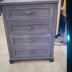 Gray Distressed Dresser