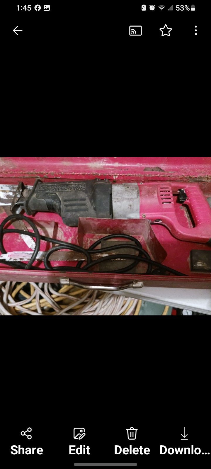 Heavy Duty Sawzall
