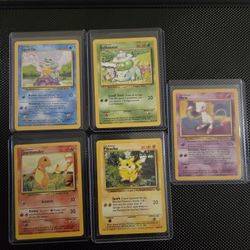 Original Pokemon Cards Base