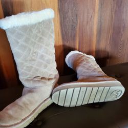 Michael Kors Leather Boots