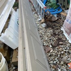 Garage Door Panels Light Brown