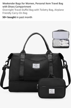 Weekender Travel Bag Set