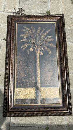 Big Palm Tree Painting