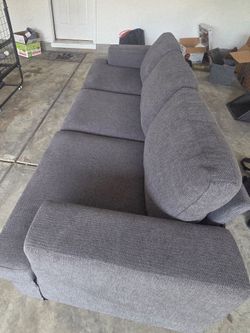 Couch , good condition. GREY